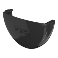 ТЕХНОНИКОЛЬ ТН заглушка желоба (D125/82), черный, шт. (128321)