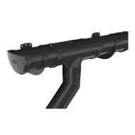 ТЕХНОНИКОЛЬ ТН муфта трубы (D125/82), черный, шт. (128324)