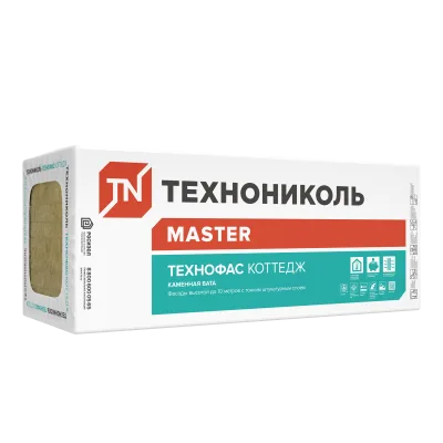 ТЕХНОНИКОЛЬ ТЕХНОФАС КОТТЕДЖ (2 плиты) 1200х600х150 мм, поддон (495007) ТЕХНОНИКОЛЬ ТЕХНОФАС КОТТЕДЖ (2 плиты) 1200х600х150 мм, поддон (495007)