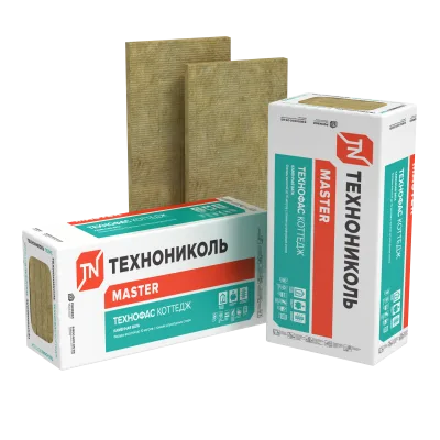 ТЕХНОНИКОЛЬ ТЕХНОФАС КОТТЕДЖ (2 плиты) 1200х600х150 мм, поддон (495007) ТЕХНОНИКОЛЬ ТЕХНОФАС КОТТЕДЖ (2 плиты) 1200х600х150 мм, поддон (495007)