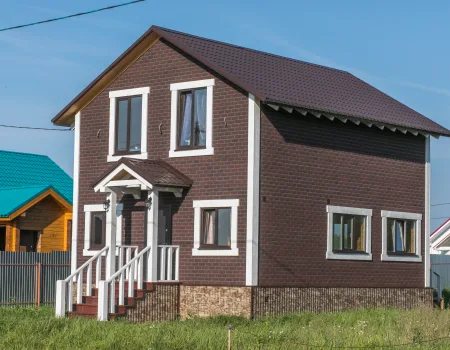 ТЕХНОНИКОЛЬ ТЕХНОНИКОЛЬ HAUBERK фасадная плитка, Кирпич Обожжённый кирпич (068905) ТЕХНОНИКОЛЬ ТЕХНОНИКОЛЬ HAUBERK фасадная плитка, Кирпич Обожжённый кирпич (068905)