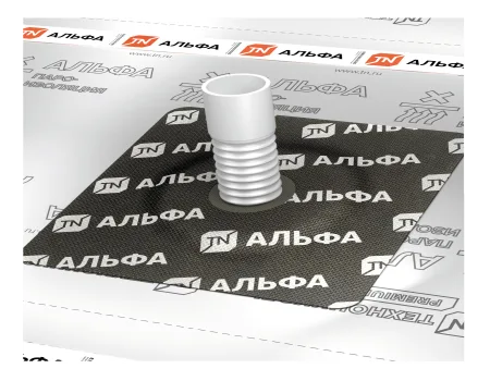 ТЕХНОНИКОЛЬ Уплотнительная манжета ТЕХНОНИКОЛЬ АЛЬФА ПРОТЕКТ XL самоклеящаяся (10 штук в коробке) (068190)