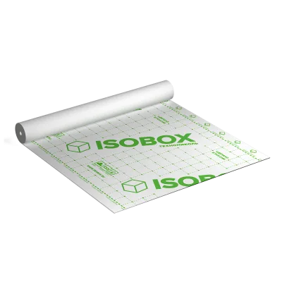 ТЕХНОНИКОЛЬ Ветро-влагозащитная пленка ISOBOX А (1,6 x 43,75 м) (105762) ТЕХНОНИКОЛЬ Ветро-влагозащитная пленка ISOBOX А (1,6 x 43,75 м) (105762)