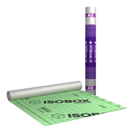 ТЕХНОНИКОЛЬ Мембрана диффузионная ISOBOX AS+ (1,5 x 50 м) (105768)