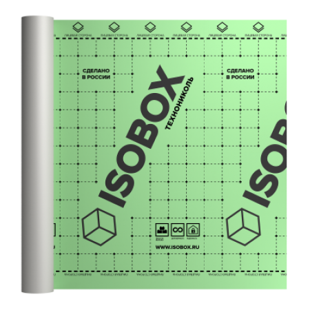 ТЕХНОНИКОЛЬ Мембрана диффузионная ISOBOX AS+ (1,5 x 50 м) (105768)