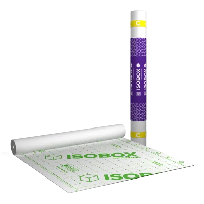 ТЕХНОНИКОЛЬ Паро-гидроизоляционная пленка ISOBOX С (1,6 x 43,75 м) (105769)