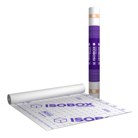 ТЕХНОНИКОЛЬ Пароизоляционная пленка ISOBOX В (1,6 x 43,75 м) (105786)