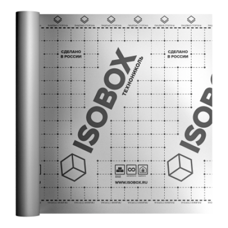 ТЕХНОНИКОЛЬ Пароизоляционная отражающая пленка ISOBOX ТЕРМО (1,5 x 46,6 м) (105844)