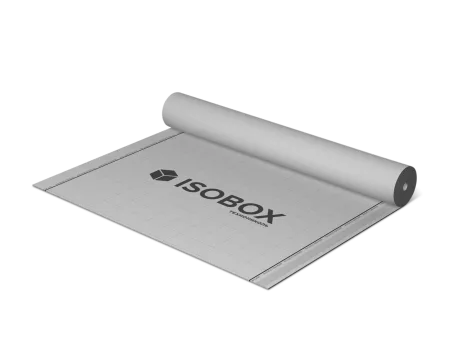 ТЕХНОНИКОЛЬ Гидро-ветрозащитная диффузионная мембрана ISOBOX 95 (КЛЕЕВАЯ ПОЛОСА) (1,5 x 50 м) (669840)