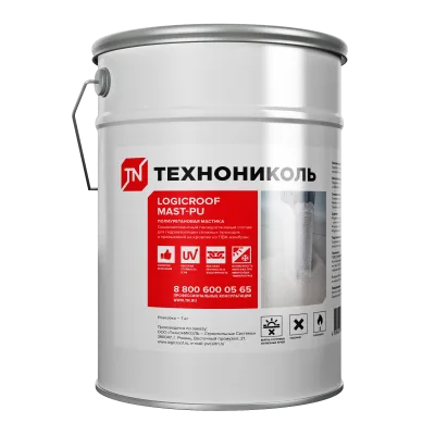 ТЕХНОНИКОЛЬ Мастика LOGICROOF MAST-PU, 7 кг (084551)