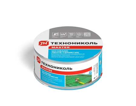 ТЕХНОНИКОЛЬ Лента-герметик NICOBAND серебристый 3м х 5см ГП (коробка 24 рулона) (343858)