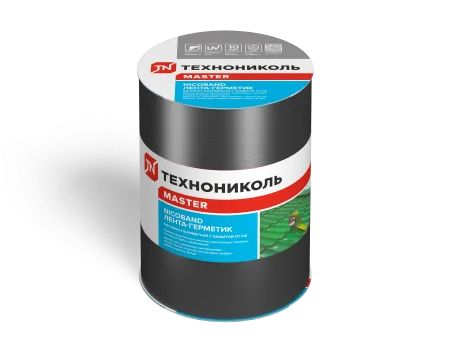 ТЕХНОНИКОЛЬ Лента-герметик NICOBAND темно-серый 3м х 15см ГП (коробка 8 рулонов) (343866)