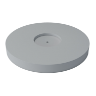 ТЕХНОНИКОЛЬ ПВХ Рондель внутр диаметр 25 мм (300 шт/упак), упак (368645)