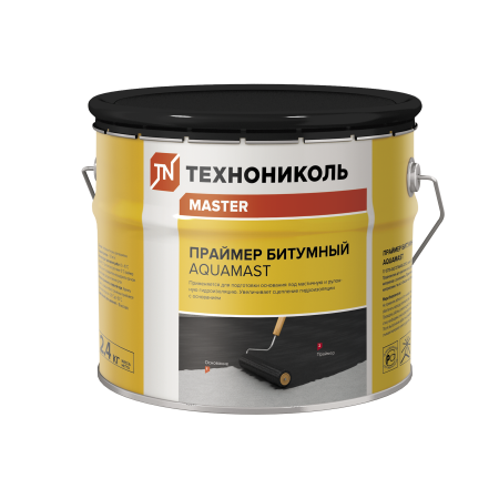 ТЕХНОНИКОЛЬ Праймер битумный AquaMast, ведро 3 л (420930)