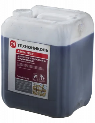 ТЕХНОНИКОЛЬ Антисептик для древесины невымываемый (готовый состав), 10 л (575060)