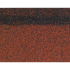 ТЕХНОНИКОЛЬ Коньково-карнизная черепица ТЕХНОНИКОЛЬ Красный микс 253х1003 мм (20 гонтов, 20 пог.м, 5 кв.м) (696536)