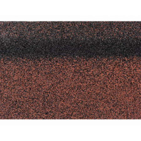 ТЕХНОНИКОЛЬ Коньково-карнизная черепица ТЕХНОНИКОЛЬ Красный экстра 253х1003 мм (20 гонтов, 20 пог.м, 5 кв.м) (696542)