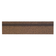 ТЕХНОНИКОЛЬ Коньково-карнизная черепица ТЕХНОНИКОЛЬ Светло-коричневый 253х1003 мм (20 гонтов, 20 пог.м, 5 кв.м) (818143)