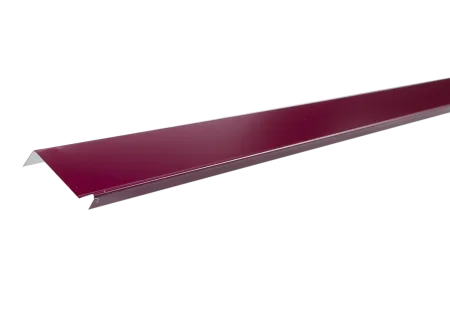 ТЕХНОНИКОЛЬ Планка примыкания полиэстер Красное вино RAL 3005 (569070)