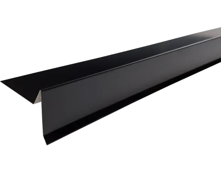 ТЕХНОНИКОЛЬ Планка торцевая полиэстер Черный глянец RAL 9005 (569081) ТЕХНОНИКОЛЬ Планка торцевая полиэстер Черный глянец RAL 9005 (569081)