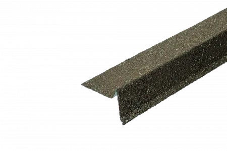ТЕХНОНИКОЛЬ Планка торцевая с гранулятом, оливковый, упаковка (629064)