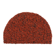 ТЕХНОНИКОЛЬ Заглушка конька полукруглого LUXARD Бордо, 95х148 мм, (радиус 74 мм) (009186)