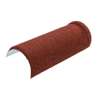 ТЕХНОНИКОЛЬ Конек полукруглый LUXARD Бордо, 395х148 мм, (радиус 74 мм) (009187)