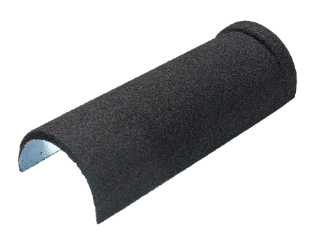 ТЕХНОНИКОЛЬ Конек полукруглый LUXARD Морион, 395х148 мм, (радиус 74 мм) (073609)