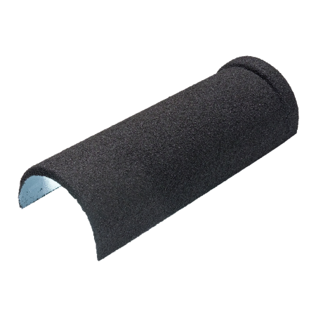 ТЕХНОНИКОЛЬ Конек полукруглый LUXARD Морион, 395х148 мм, (радиус 74 мм) (073609)