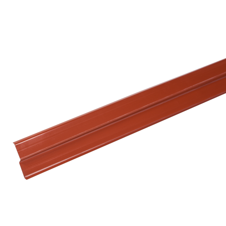 ТЕХНОНИКОЛЬ LUXARD Прижимная планка (планка примыкания), красная, 2000х85 мм, (0,17 кв.м) (375512)