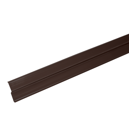 ТЕХНОНИКОЛЬ LUXARD Прижимная планка (планка примыкания), коричневая, 2000х85 мм, (0,17 кв.м) (375513)