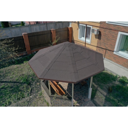 ТЕХНОНИКОЛЬ МИНИ Рулонная черепица коричневый (572852)