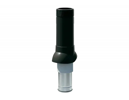ТЕХНОНИКОЛЬ Вент. выход изолир. D125/160, H=700 мм, черный (467397)