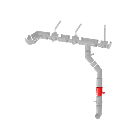 ТЕХНОНИКОЛЬ ТН отвод для сбора воды (D125/82), белый, шт. (128243)