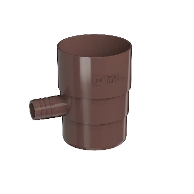 ТЕХНОНИКОЛЬ ТН отвод для сбора воды (D125/82), коричневый, шт (128264)