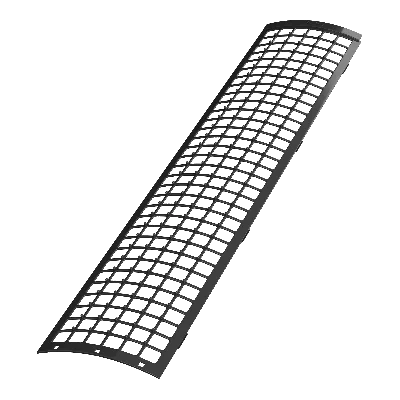 ТЕХНОНИКОЛЬ ТН решетка желоба защитная 0,6 пог.м. (D125/82), черный, шт. (128326) ТЕХНОНИКОЛЬ ТН решетка желоба защитная 0,6 пог.м. (D125/82), черный, шт. (128326)