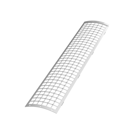 ТЕХНОНИКОЛЬ ТН ПВХ решетка желоба защитная (0,6 пог.м.), белый, шт. (386161)