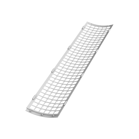 ТЕХНОНИКОЛЬ ТН ПВХ решетка желоба защитная (0,6 пог.м.), белый, шт. (386161)