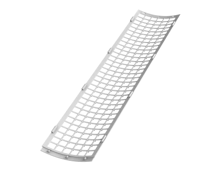 ТЕХНОНИКОЛЬ ТН ПВХ решетка желоба защитная (0,6 пог.м.), белый, шт. (386161) ТЕХНОНИКОЛЬ ТН ПВХ решетка желоба защитная (0,6 пог.м.), белый, шт. (386161)