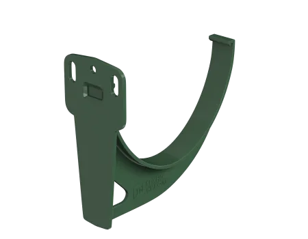 ТЕХНОНИКОЛЬ ТН ПВХ 125/82 мм, кронштейн желоба, Зеленый RAL 6005 (425666) ТЕХНОНИКОЛЬ ТН ПВХ 125/82 мм, кронштейн желоба, Зеленый RAL 6005 (425666)