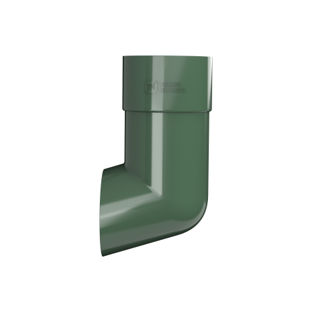 ТЕХНОНИКОЛЬ ТН ПВХ 125/82 мм, слив трубы, Зеленый RAL 6005 (425674)