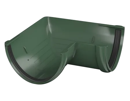 ТЕХНОНИКОЛЬ ТН ПВХ D125/82 мм угол желоба 90° Зеленый RAL 6005 (425858) ТЕХНОНИКОЛЬ ТН ПВХ D125/82 мм угол желоба 90° Зеленый RAL 6005 (425858)