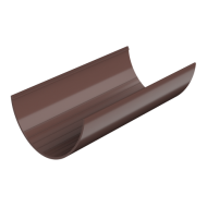 ТЕХНОНИКОЛЬ ТН ПВХ D125/82 мм желоб (3 м) коричневый (563104)