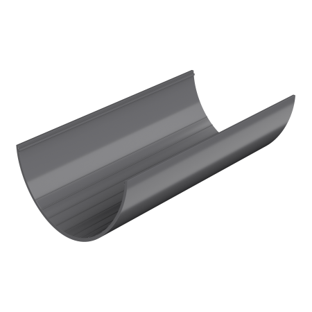 ТЕХНОНИКОЛЬ ТН ПВХ D125/82 мм желоб (3 м) серый (563107)