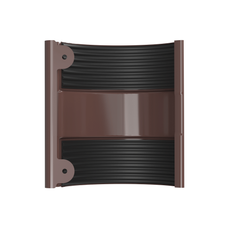 ТЕХНОНИКОЛЬ ТН МВС 125/90 мм, соединитель желоба, коричневый (617448)