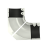 ТЕХНОНИКОЛЬ ТН МВС 125/90 мм, внутренний угол желоба, регулируемый 100 -165°, белый (617455)