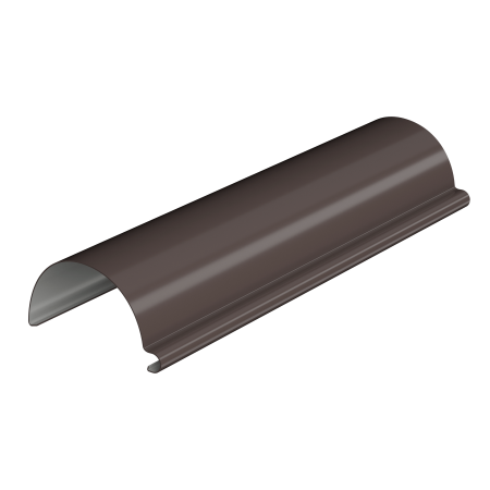 ТЕХНОНИКОЛЬ ТН МАКСИ 152/100 мм, водосточный желоб пластиковый (3 м), коричневый (637856)