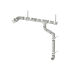 ТЕХНОНИКОЛЬ ТН МАКСИ 152/100 мм, водосточная труба пластиковая (1 м),  белый (638095)