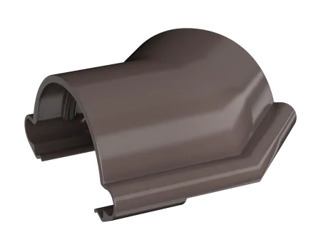 ТЕХНОНИКОЛЬ ТН МАКСИ 152/100 мм, угол желоба 135°, Коричневый 8019 (638584) ТЕХНОНИКОЛЬ ТН МАКСИ 152/100 мм, угол желоба 135°, Коричневый 8019 (638584)