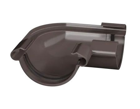ТЕХНОНИКОЛЬ ТН МАКСИ 152/100 мм, угол желоба 90°, Коричневый 8019 (638604)